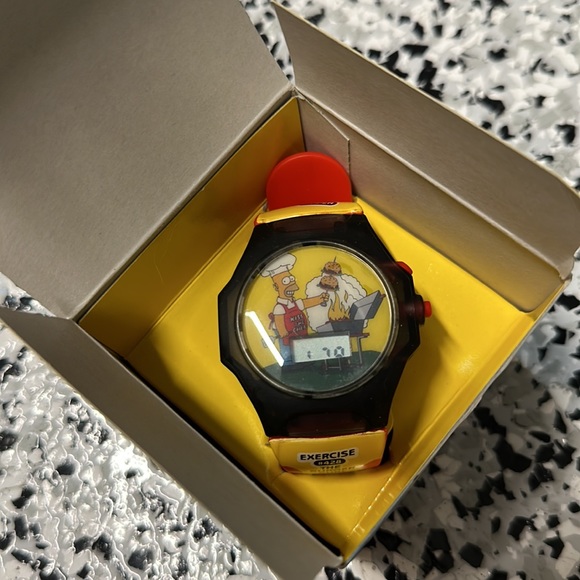 Krusty,Homer,Bart, & Family drive collector watches. The Simpsons - Picture 3 of 6
